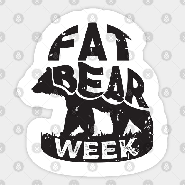 fat bear week Sticker by Yopi